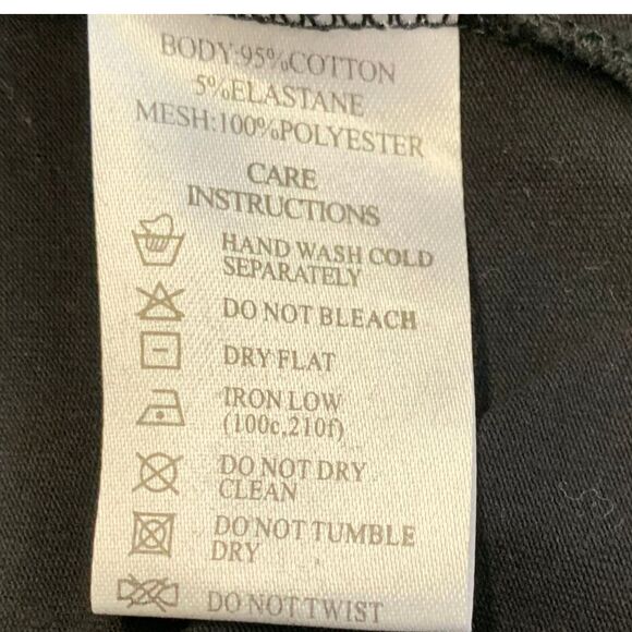 Motel Rocks Mini Dress Black and white with Mesh Size XS - Picture 8 of 8